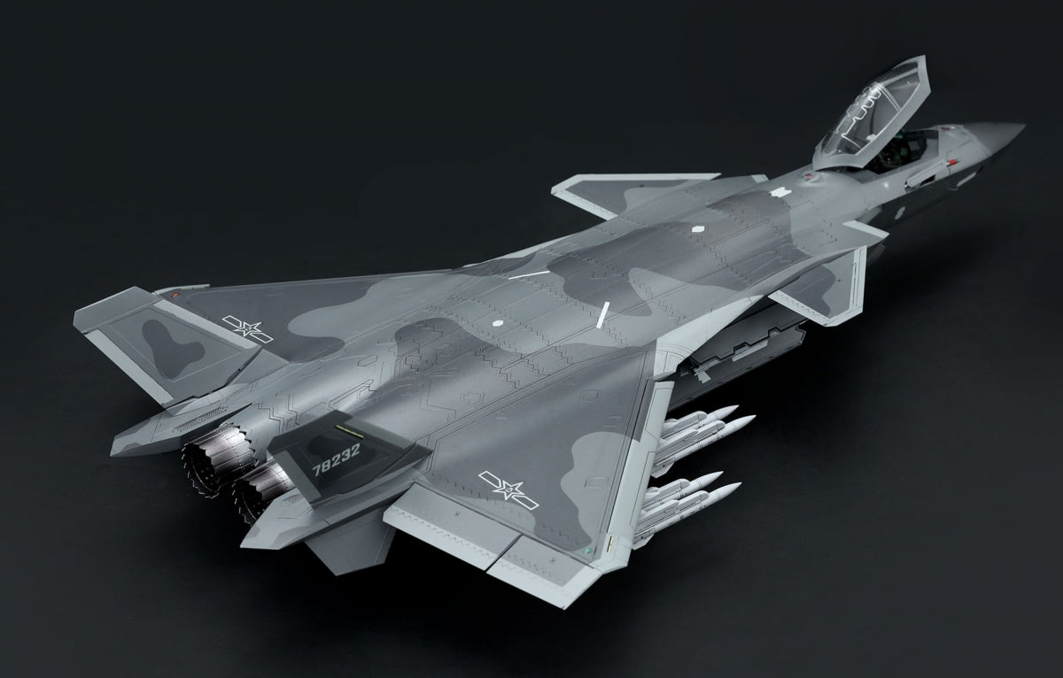 Meng LS-002S Chinese J-20 Mighty Dragon Beast Mode 1/48