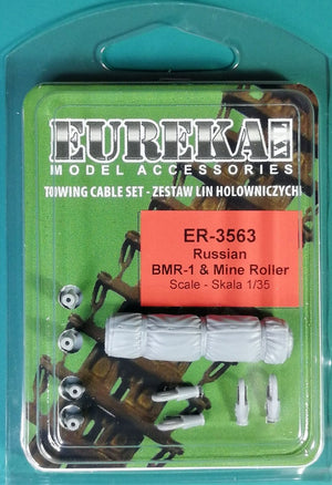 Câble de remorquage Eureka XXL ER-3563 pour BMR-1 + élingues pour dragueurs de mines 1/35