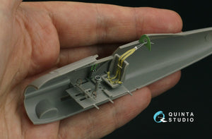 Intérieur imprimé en 3D et coloré sur papier décalcomanie (Roden) Quinta Studio QD48297 Gloster Gladiator MKI 1/48 – image 7