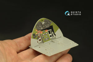 Intérieur coloré imprimé en 3D sur papier décalcomanie Quinta Studio QD32189 F6F-3E/N Hellcat (Trumpeter) 1/32 – immagine 9