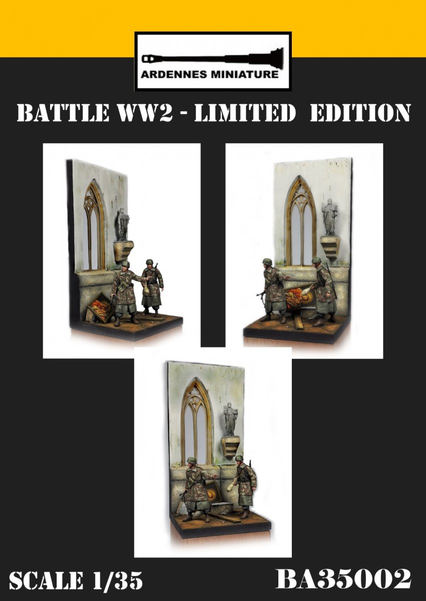 Ardennes Miniature BA35002 Bataille Seconde Guerre mondiale (Ensemble 2) 1/35 – image 2