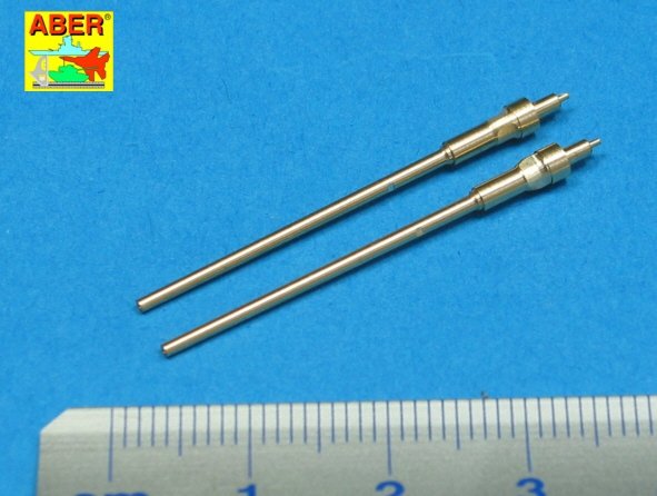 Aber A32007 Ensemble de 2 canons pour mitrailleuses de 20 mm d&amp;#39;avions allemands MG 151/20 (1/32) – image 2