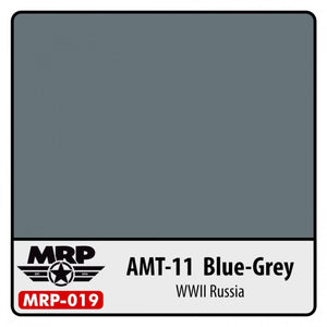 Peinture MR. Paint MRP-019 AMT-11 Bleu Gris Seconde Guerre mondiale Russie 30 ml