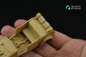 Intérieur imprimé en 3D et coloré sur papier décalcomanie Quinta Studio QD48546 Kubelwagen Type 82 (Tamiya) 1/48 – image 6