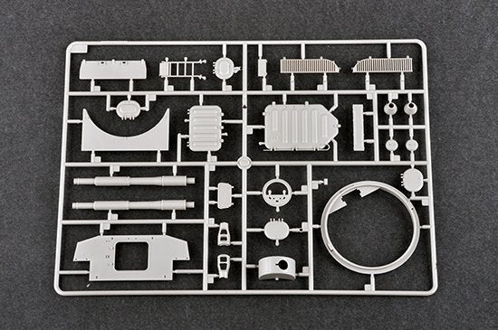 Trumpeter 09562 Obusier/Mortier automoteur russe 2S34 Hosta 1/35 – image 5