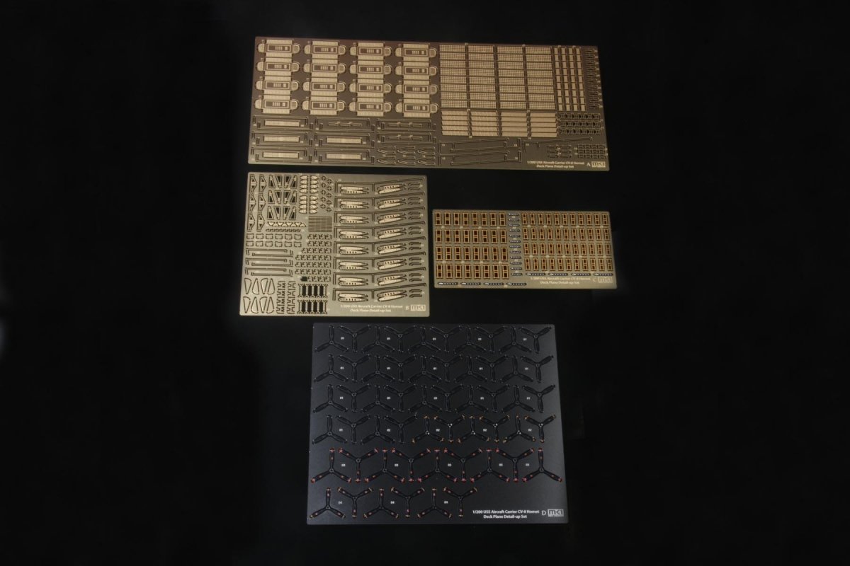 MK1 Design MS-20012 Coffret d&amp;#39;avions de pont américains de la Seconde Guerre mondiale I 1/200 – immagine 14