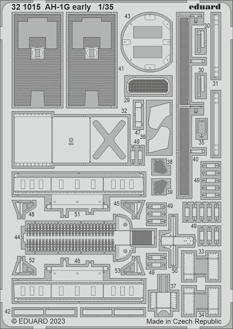 Eduard BIG33159 AH-1G ICM débutant 1/35  – image 4
