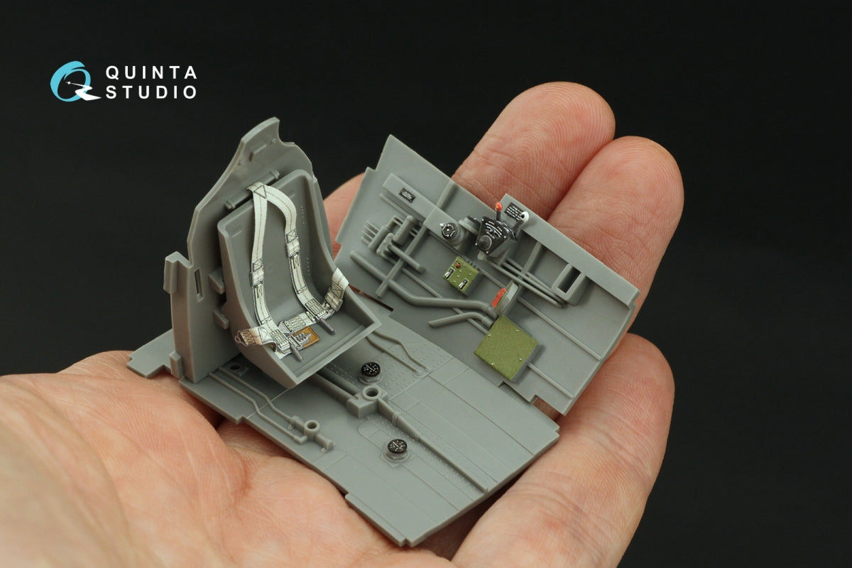 Quinta Studio QD32217 P-40N (première génération) Intérieur coloré imprimé en 3D sur papier décalcomanie (Hasegawa/Eduard) 1/32 – image 7