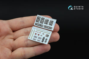 Quinta Studio QDS-35139 Land Rover 88 series II family 3D-Printed &amp; coloured Interior on decal paper (AK Interactive) (Small version) 1/35