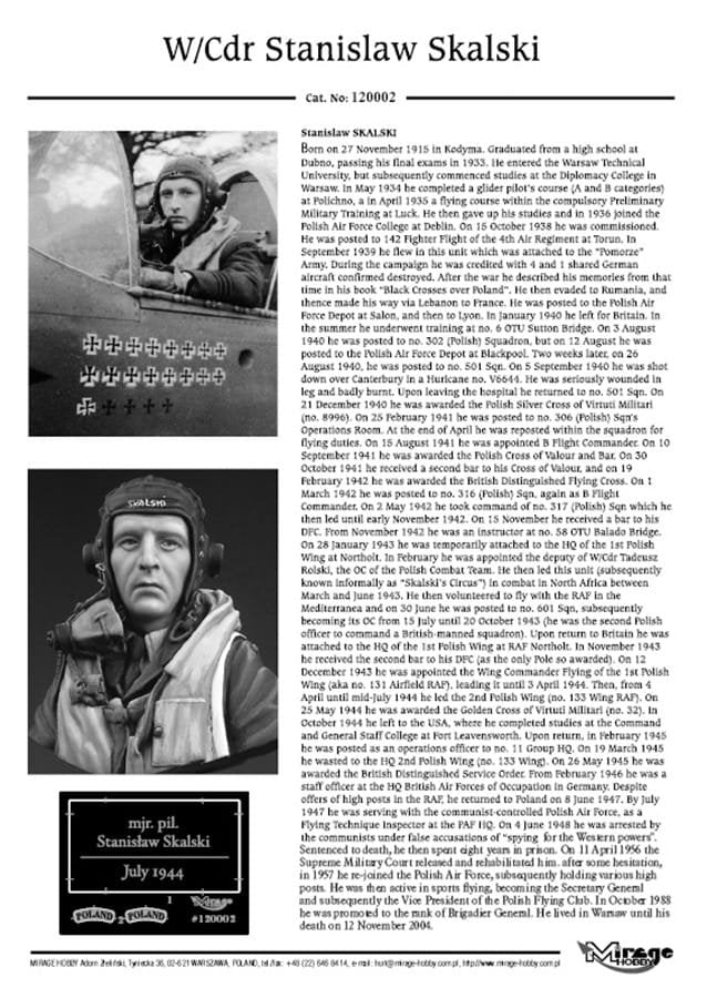 Mirage 120002 avec le Cdr Stanisław SKALSKI (juillet 1944) 200 mm – image 3