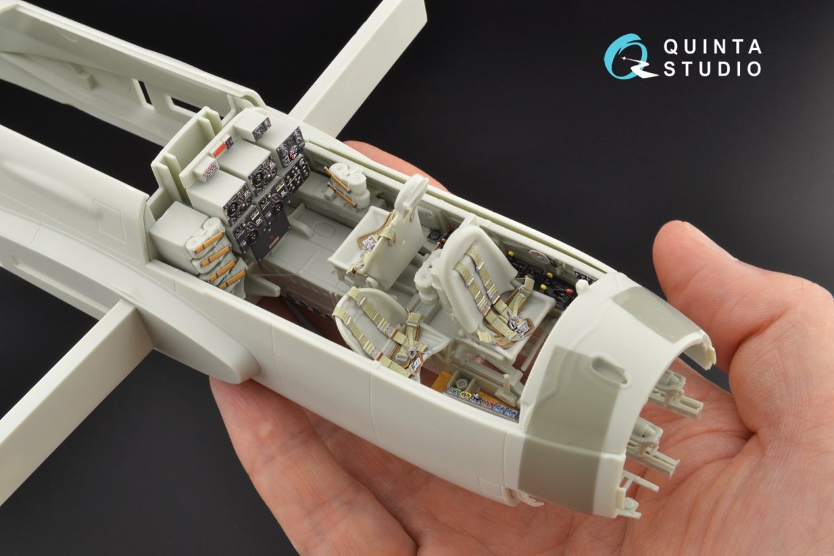 Quinta Studio QD32084 Ju 88A-1 3D-Printed &amp;amp; coloured Interior on decal paper ( Revell ) 1/32 – zdjęcie 11