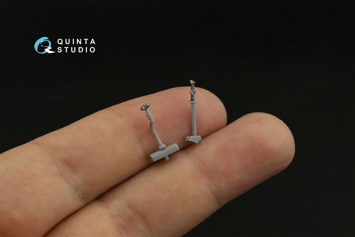 Intérieur imprimé en 3D et coloré sur papier décalcomanie Quinta Studio QDS-48362 AH-64D (Hasegawa) (Petite version) 1/48 – image 9