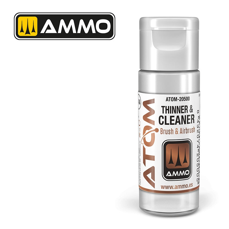 Diluant et nettoyant AMMO of Mig Jimenez 20500 ATOM 20 ml