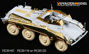 Voyager modèle PE35167 seconde guerre mondiale Sd.Kfz 234/3 8Rad pour DRAGON 6257 1/35 – immagine 3