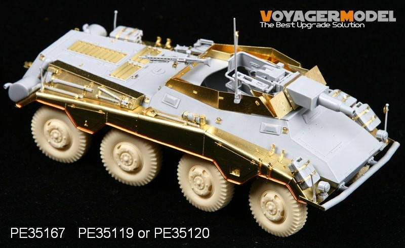 Voyager modèle PE35167 seconde guerre mondiale Sd.Kfz 234/3 8Rad pour DRAGON 6257 1/35 – immagine 3