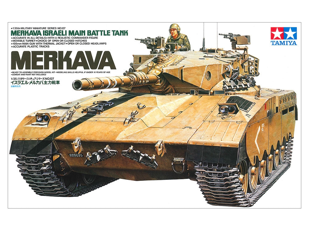 Tamiya 35127 Israeli Merkava Main Battle Tank 1/35 – zdjęcie 2