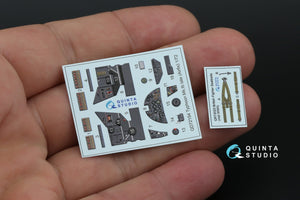 Intérieur coloré imprimé en 3D sur papier décalcomanie Quinta Studio QD72154 Typhoon Mk.1B Late (Airfix) 1/72 – image 3