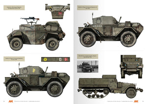 AK Interactive AK130010 VÉHICULES DE LA 1RE DIVISION BLINDÉE POLONAISE – GUIDE DES PROFILS DE CAMOUFLAGE - Anglais – immagine 9