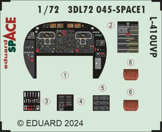 Eduard 3DL72045 L-410UVP SPACE EDUARD 1/72  – image 2