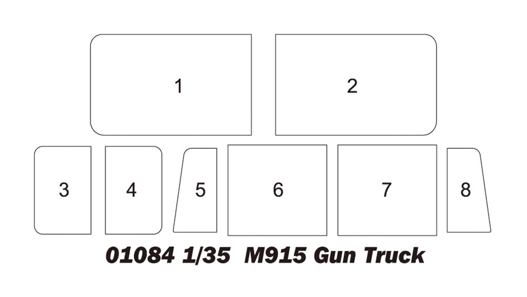 Camion armé Trumpeter 01084 M915 au 1/35  – imagen 5