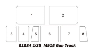 Camion armé Trumpeter 01084 M915 au 1/35  – imagen 5