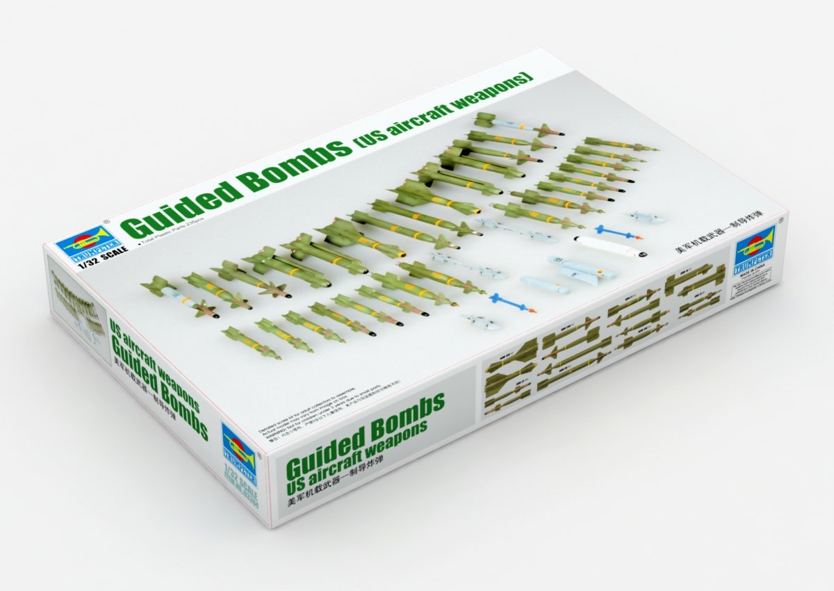 Trumpeter 03304 Bombes guidées américaines (armement des avions américains) 1/32 – image 3