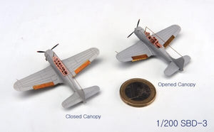 MK1 Design MS-20018 WW II USS DECK PLANE SET for CV-6 Enterprise 1/200 – zdjęcie 18