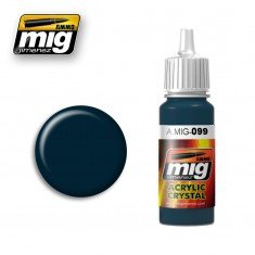 Munitions Mig Jimenez 0099 Crystal Black Blue