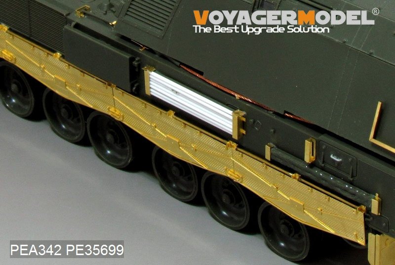 Jupes latérales pour char allemand moderne PzH2000 (modèle Voyager PEA342, pour MENG TS-012) à l&amp;#39;échelle 1/35 – immagine 5