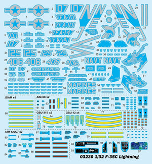 Trumpeter 03230 F-35C Lightning 1/32 – image 4