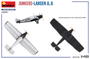 MiniArt 48007 Junkers-Larsen JL.6 1/48 – image 4