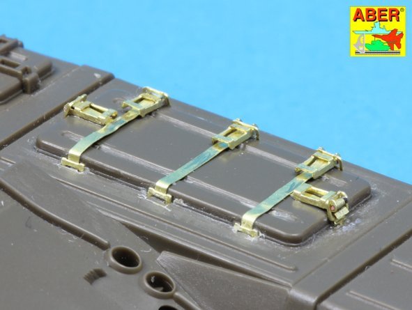 Aber 35A122 Attaches pour chars russes modernes comme le T-64;T-72;T-80;T-90 (1/35) – imagen 4