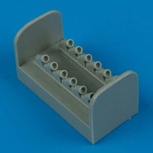 Échappement Quickboost QB72249 Spitfire Mk.XIV - Rond 1/72