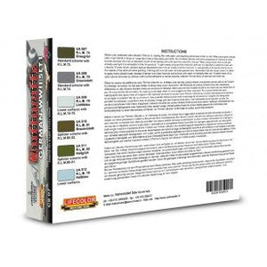 Coffret de peinture acrylique Lifecolor CS07 - Avions allemands de la Seconde Guerre mondiale (lot de 2, 6 x 22 ml) – image 2