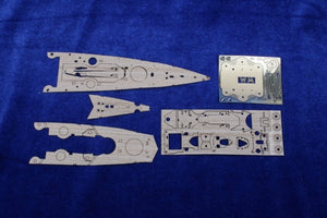 MK1 Design MD-70018 SCHARNHOST PONT EN BOIS pour TAMIYA 1/700