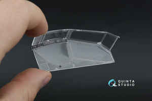 Intérieur imprimé en 3D et coloré sur papier décalcomanie Quinta Studio QD48571 AH-64A (Hasegawa) 1/48 – immagine 9