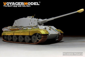 Voyager Model PE35959 WWII German King Tiger (Hensehel Turret) For HOBBYBOSS 84531 1/35 – zdjęcie 5