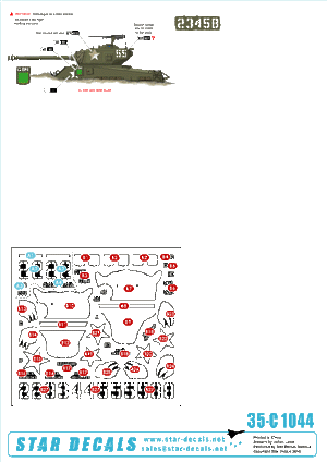 Star Decals 35-C1166 USMC Shermans - Korean War 1950-53 1/35 – zdjęcie 2