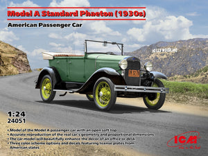 ICM 24051 Modèle A Standard Phaeton (années 1930) Voiture de tourisme américaine 1/24