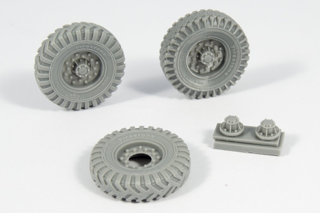 Panzer Art RE35-355 Roues de route Chevrolet LRDG (Firestone 1) 1/35