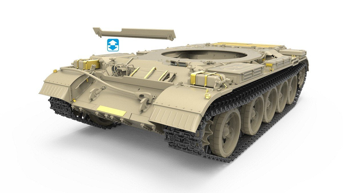 MiniArt 37010 TIRAN 4 PREMIER TYPE. KIT INTÉRIEUR (1/35) – imagen 9