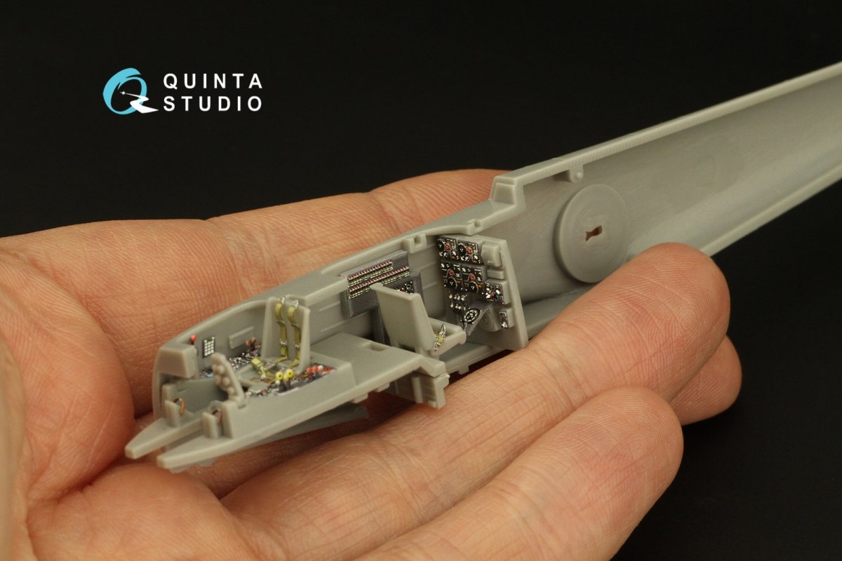 Quinta Studio QD72062 Me 410 3D-Printed &amp;amp; coloured Interior on decal paper (Fine Molds) 1/72 – zdjęcie 8