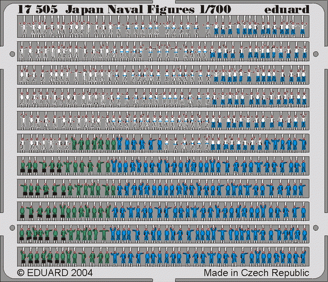 Eduard 17505 Figurines IJN 1/700