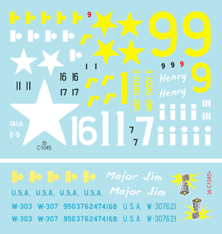 Star Decals 35-C1045 États-Unis en Afrique du Nord 1942-43 # 1 1/35 – Bild 3
