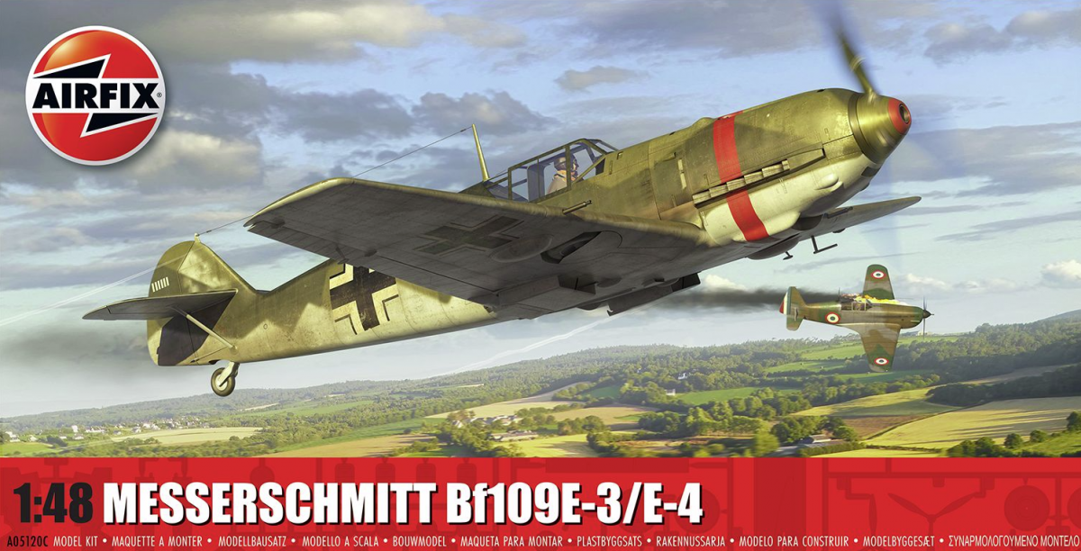 Airfix 05120C Messerschmitt Bf109E-3/E-4 1/48 