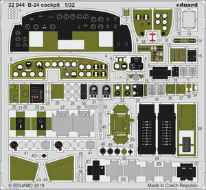 Cockpit Eduard 32944 B-24 1/32 HOBBY BOSS