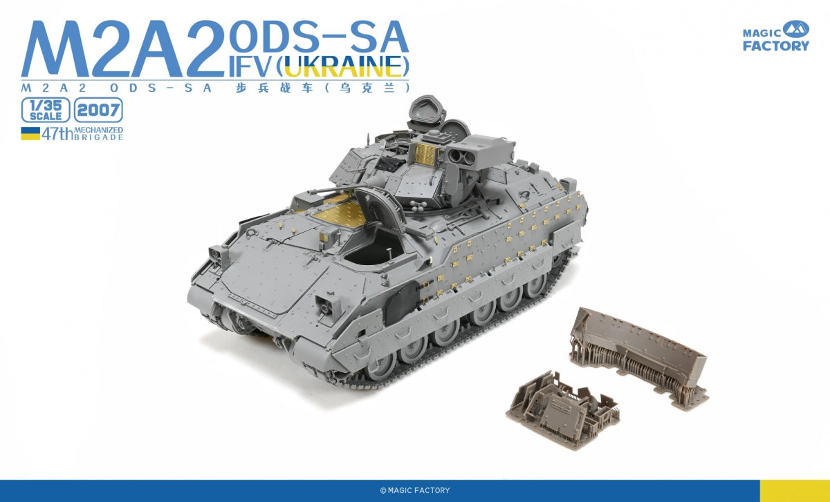 Magic Factory 2007 M2A2 ODS-SA IFV en service en Ukraine (47e brigade mécanisée) 1/35  – image 8