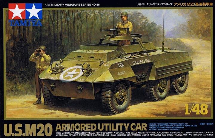 Tamiya 32556 USM20 Voiture utilitaire blindée (1/48) 