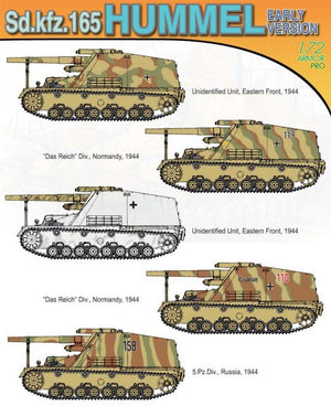 Dragon 7244 Sd.Kfz.165 Hummel 1/72 – zdjęcie 2