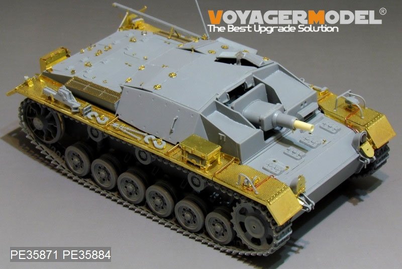 Ailes Voyager Model PE35884 pour StuG.III Ausf.AD allemand de la Seconde Guerre mondiale, compatibles avec le modèle DRAGON 1/35 – Bild 2